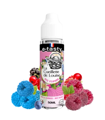 Rose d'Euphorie - La Cueillette de Louise 50ml - E.Tasty | E-liquide F
