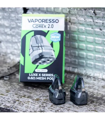 Cartouche Luxe X 0,6 ohm mesh Vaporesso – Pod RDL vapeur & saveur