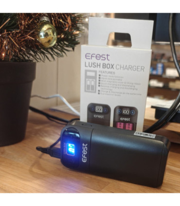 Chargeur Powerbank Lush Box Efest – Chargeur 18650 & Power Bank Nomade