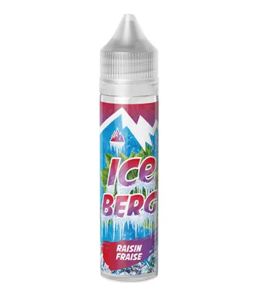 Fraise Raisin 50 ml Iceberg – Fraise, raisin & frais