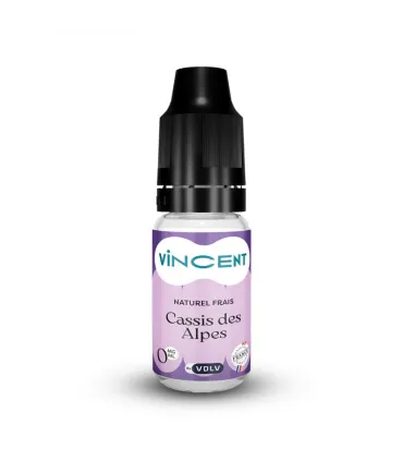 E-liquide Cassis des Alpes - Vincent dans les Vapes | 10 ml | EVAPSAVEURS
