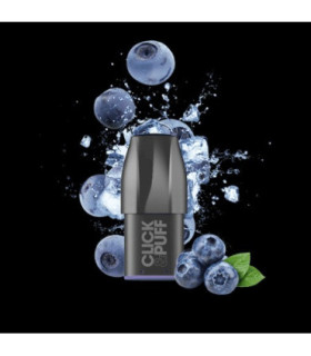 Cartouche Blueberry Click & Puff X‑Bar – 2 ml