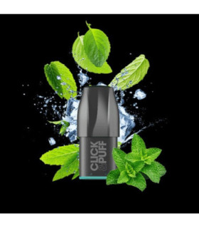 Cartouche Cool Mint Click & Puff X‑Bar – 2 ml