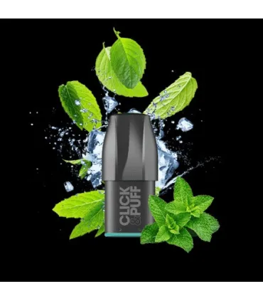 Cartouche Cool Mint Click & Puff X‑Bar – 2 ml