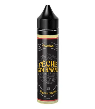 Popcorn Caramel 50 ml Péché Gourmand – Popcorn & caramel