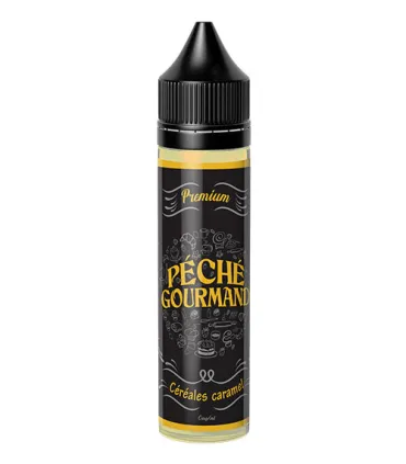 Céréales Caramel 50 ml Péché Gourmand – Lait & caramel