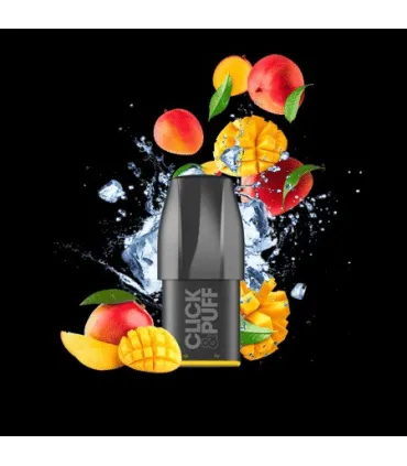 Cartouche Ice Mango Click & Puff X‑Bar – 2 ml