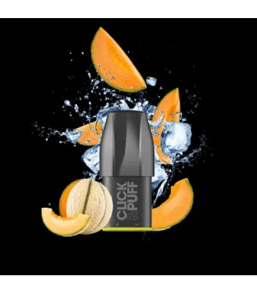 Cartouche Fizzy Melon Click & Puff X‑Bar – 2 ml