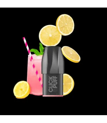 Cartouche Pink Lemonade Click & Puff X‑Bar – 2 ml