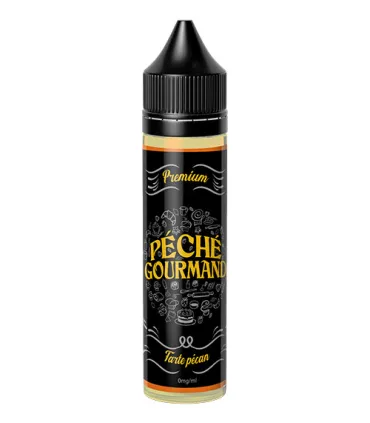 Tarte Pécan 50 ml Péché Gourmand – Noix de pécan & caramel