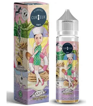 Nantes est à l'Ouest 50 ml Curieux – Petit beurre & noix