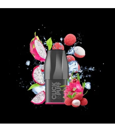 Cartouche Dragon Lychee Click & Puff X‑Bar – 2 ml