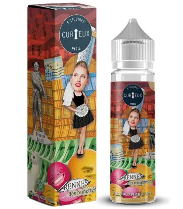 Rennes des Reinettes 50 ml Curieux – Pomme, litchi & frais