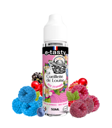 Rose d'Euphorie - La Cueillette de Louise 50ml - E.Tasty | E-liquide F