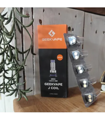 Résistances Geekvape J Series – saveur intense et durée de vie optimale