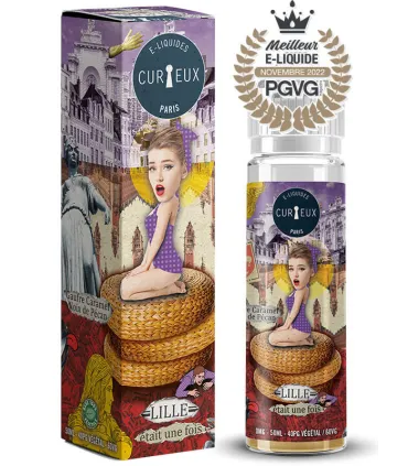 Lille Etait Une Fois 50 ml - Gaufre, Caramel, Pécan
