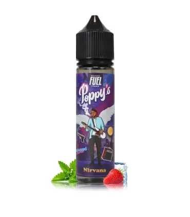 Nirvana 50ml Poppy's Maison Fuel | E-liquide fraise menthe frais
