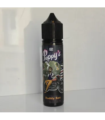 Daddy Sax 50ml Poppy's Maison Fuel | E-liquide fruit du serpent grenade fraise