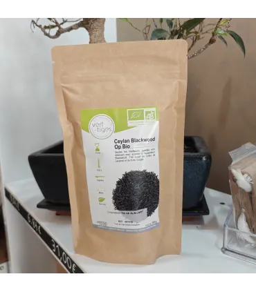 Thé noir Ceylan Bio Blackwood OP – Thé corsé matin