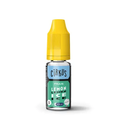 E-LIQUIDE CIRKUS 10 ML LEMON ICE - E-liquide Cirkus 10ml pour cigarette électronique