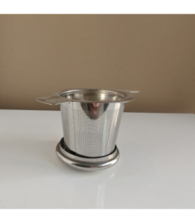 Infusoir thé & rooibos suspendu : filtration fine, plusieurs tailles, infusion propre.