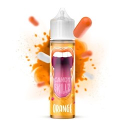 E-liquide Orange 50ml - Candy Skilz - Vape or DIY - Revolute